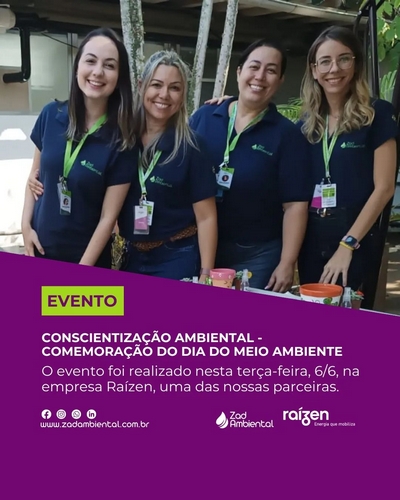 Semana do Meio Ambiente - Raízen